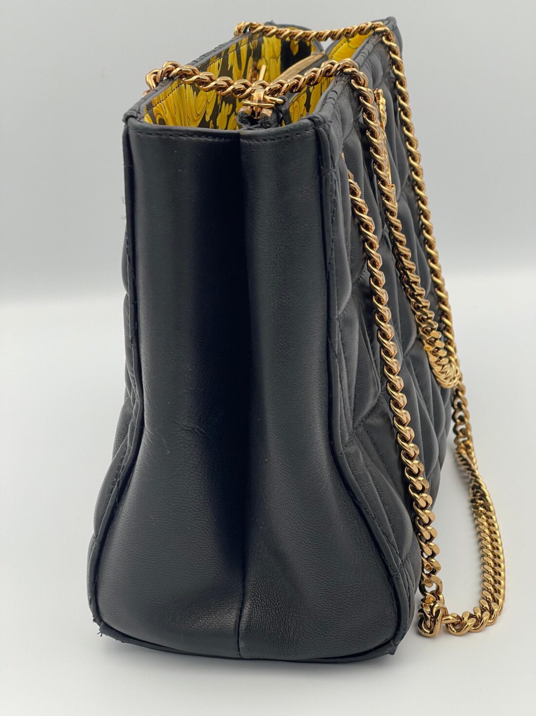 Versace - Vertus Quilted Shoulder Bag - Image 3