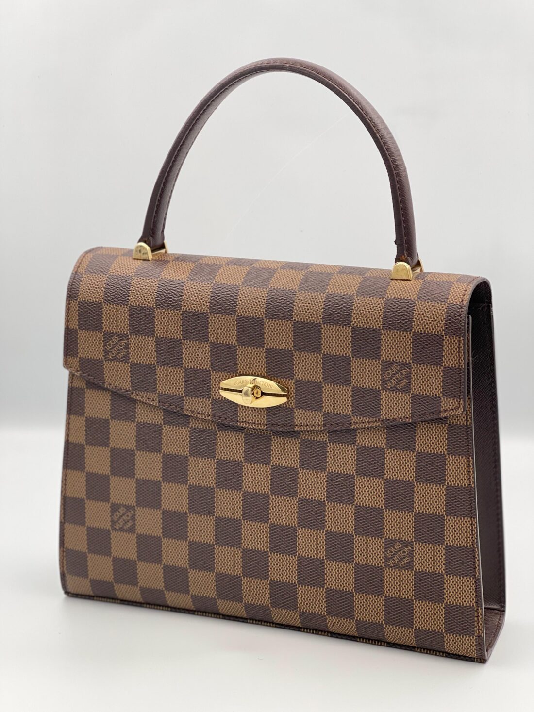 Louis Vuitton - Damier Ebene Malesherbes Top Handle