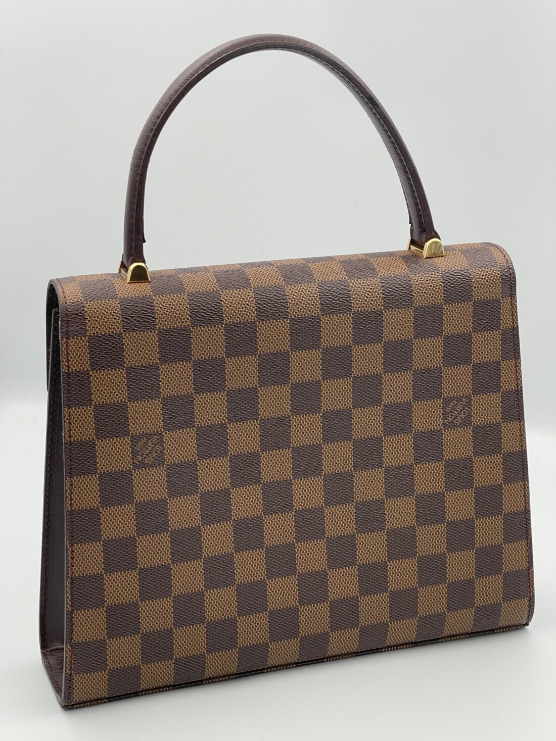 Louis Vuitton - Damier Ebene Malesherbes Top Handle - Image 4