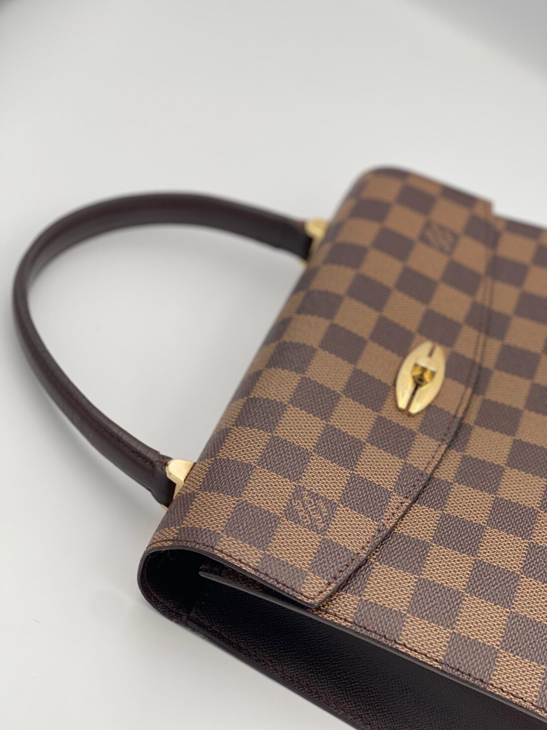 Louis Vuitton - Damier Ebene Malesherbes Top Handle - Image 5