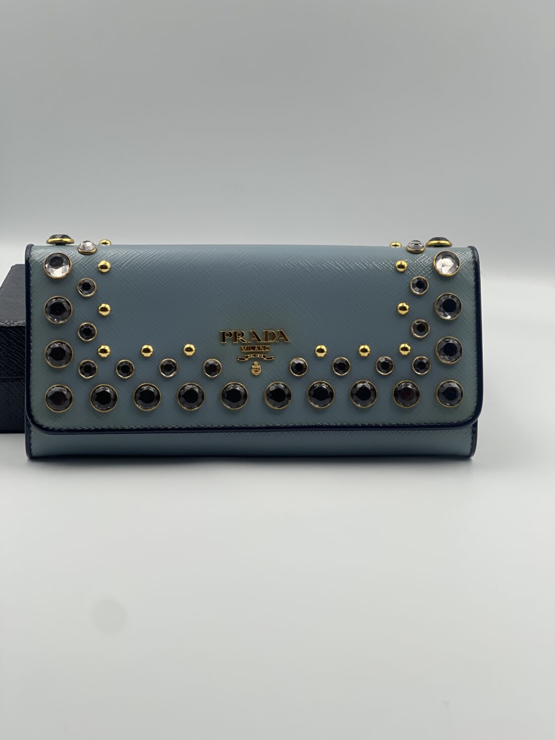 Prada - Saffiano Vernice Leather Long Wallet - Image 3