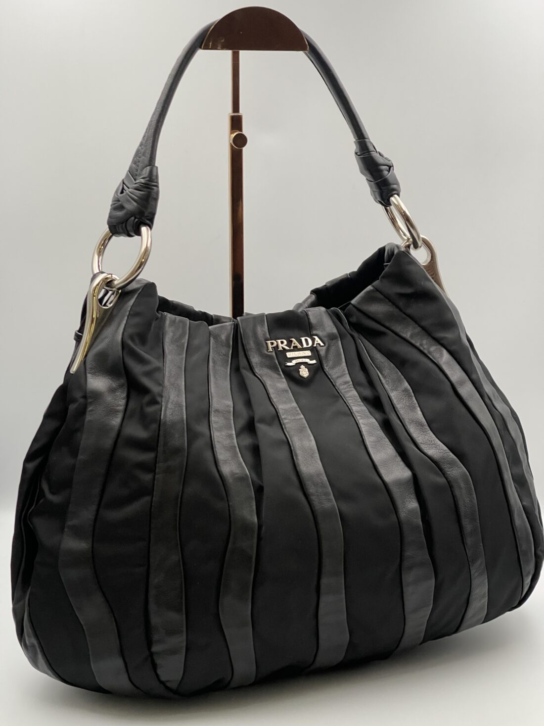 Prada - Nylon & Leather Shoulder bag