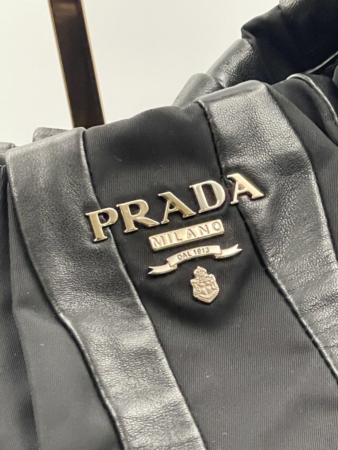 Prada - Nylon & Leather Shoulder bag - Image 3