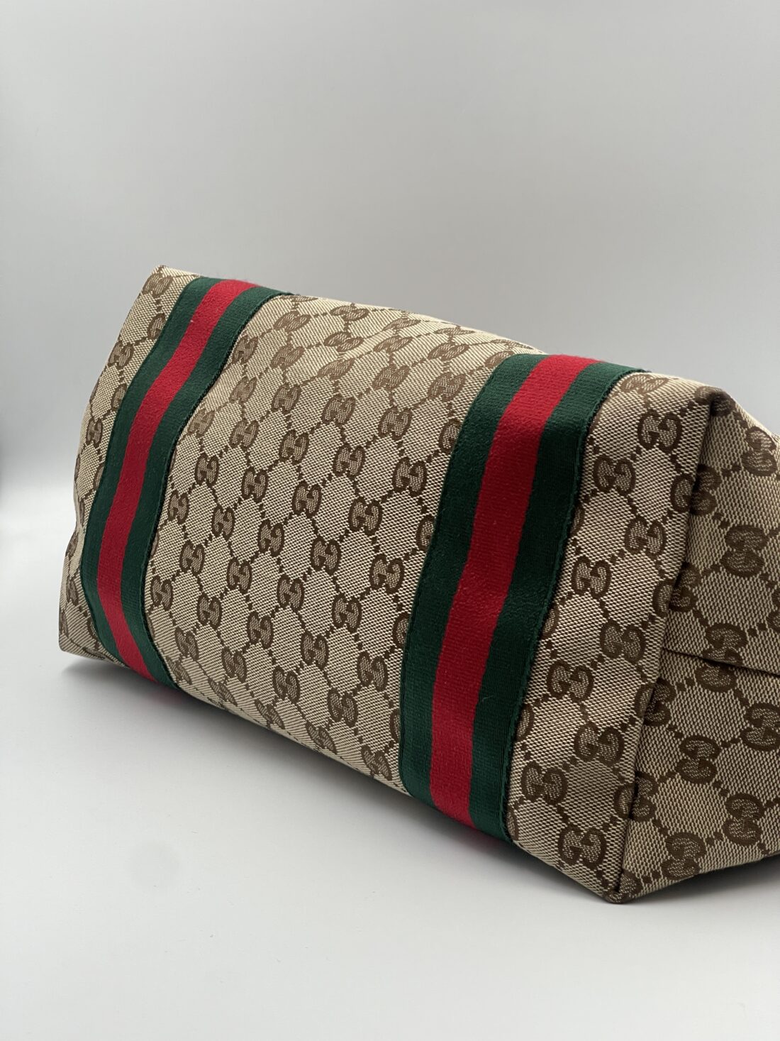 Gucci - GG Canvas & Leather Tote - Image 4