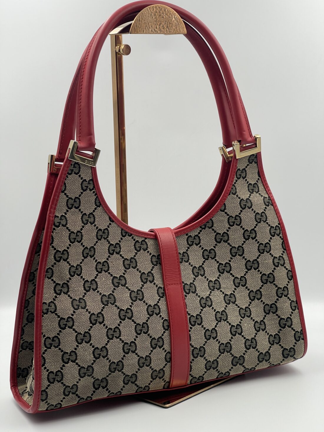 Gucci - Jackie Canvas & Leather Shoulder bag - Image 3