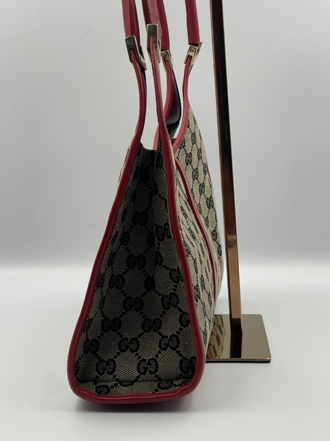 Gucci - Jackie Canvas & Leather Shoulder bag - Image 4