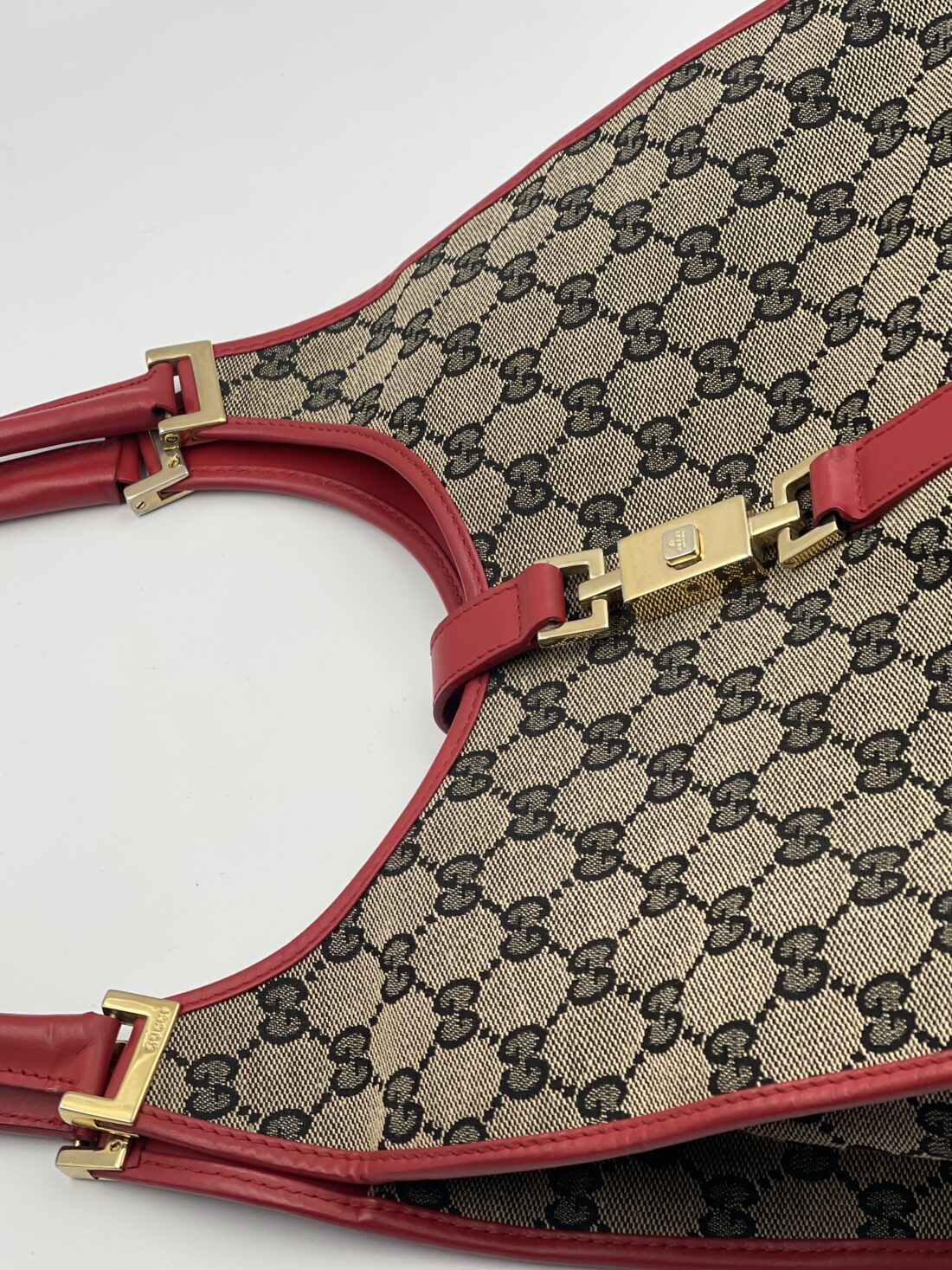 Gucci - Jackie Canvas & Leather Shoulder bag - Image 6