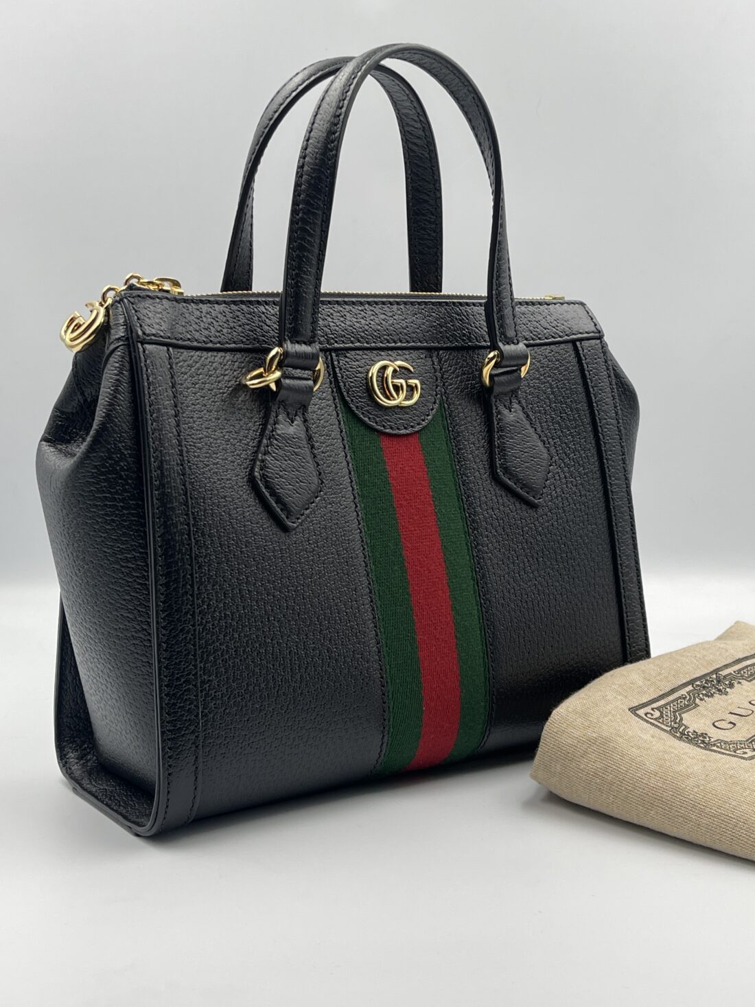 Gucci - Ophidia Leather Tote Bag - Image 2