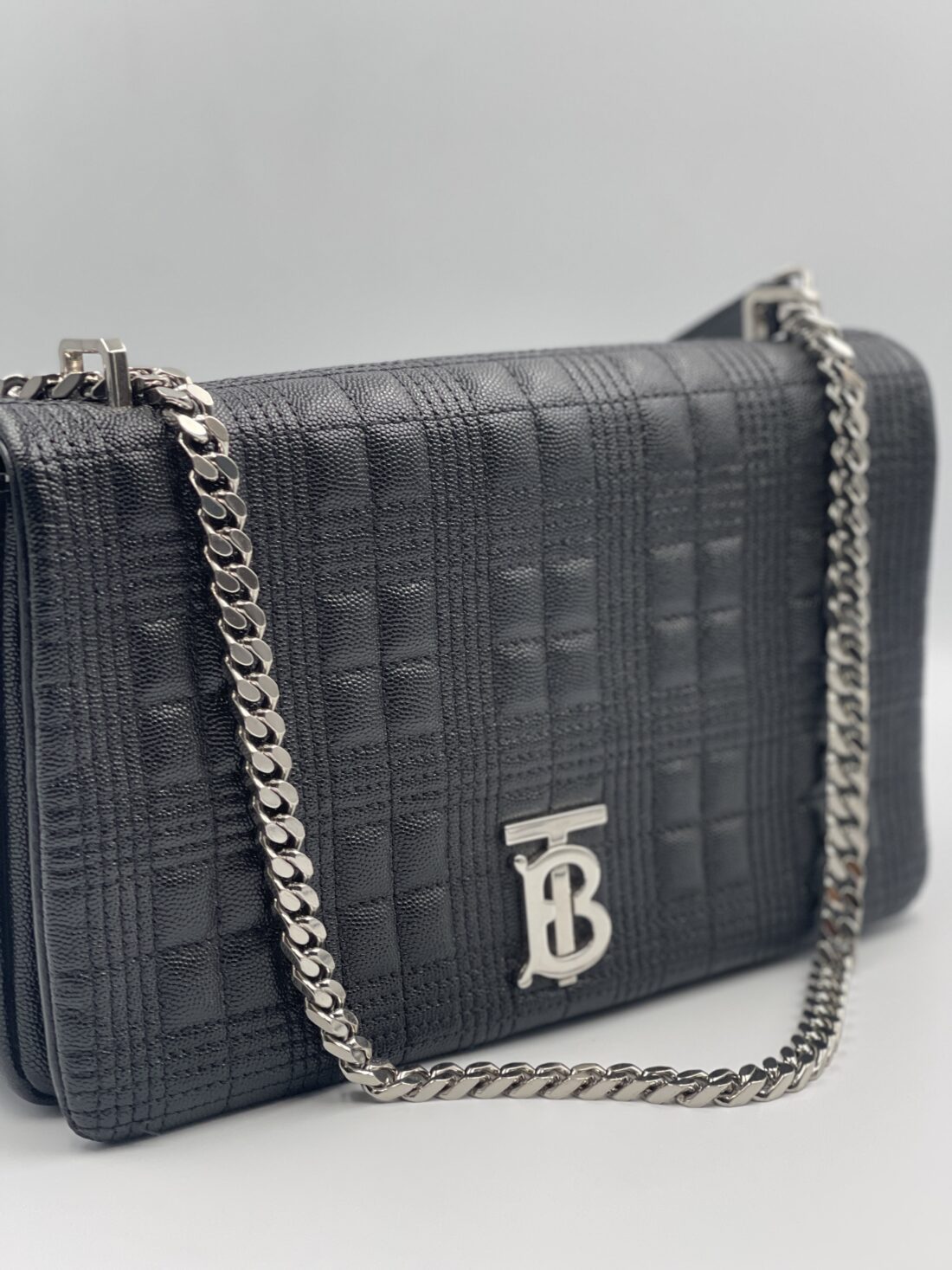 Burberry - Lola Leather Chain Shoulder Bag