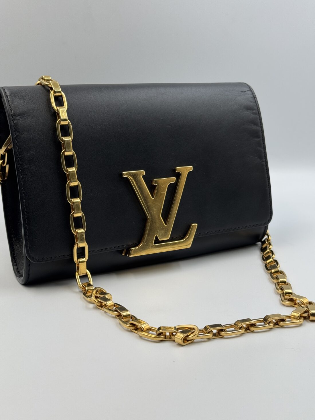 Louis Vuitton - LV Logo Louise Chain Shoulder Bag