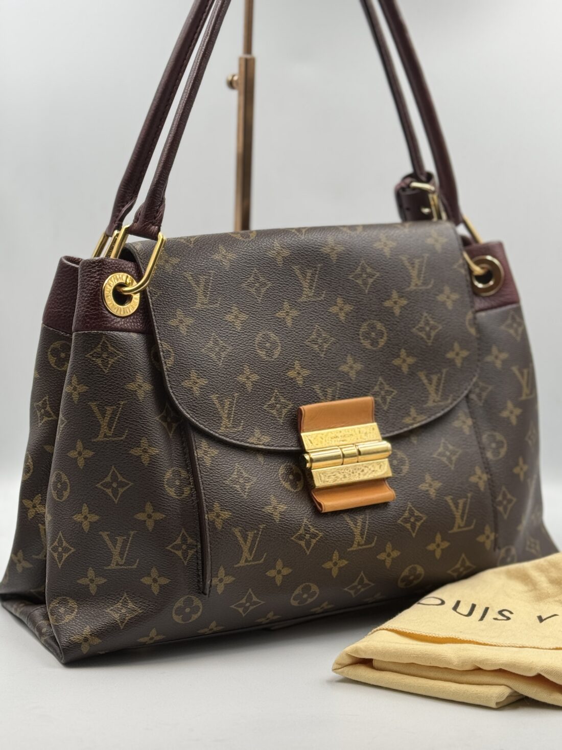 Louis Vuitton Monogram Olympe MM Tote Bag