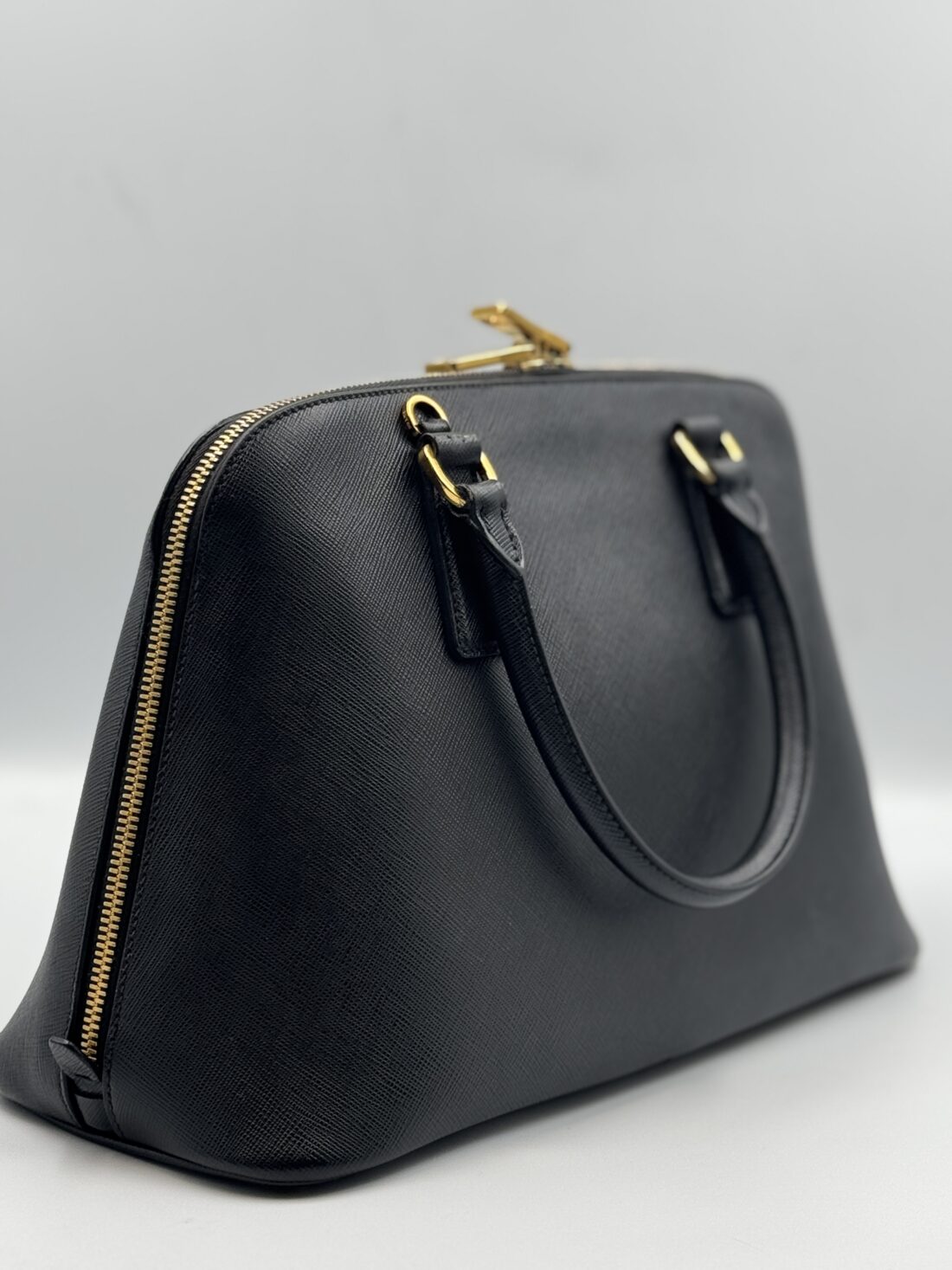 Prada - Saffiano Leather 2 Way Handbag - Image 3