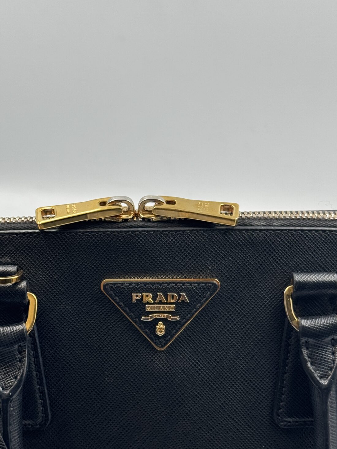 Prada - Saffiano Leather 2 Way Handbag - Image 8