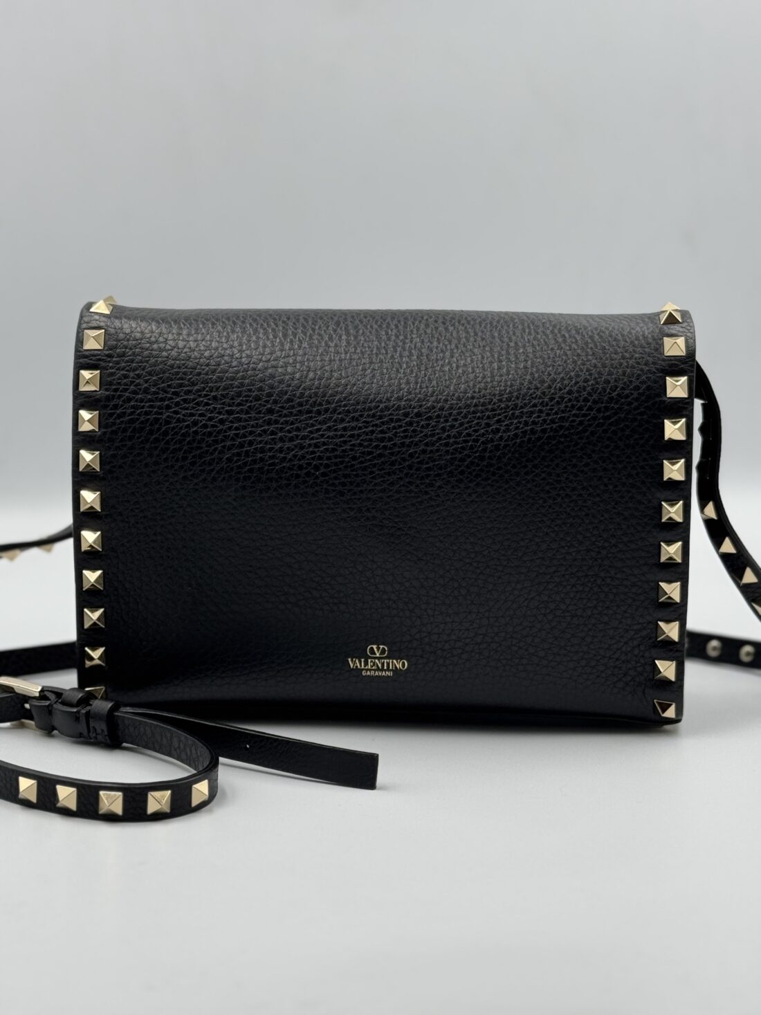 Valentino Garavani - Rockstud Leather Flap Crossbody - Image 4