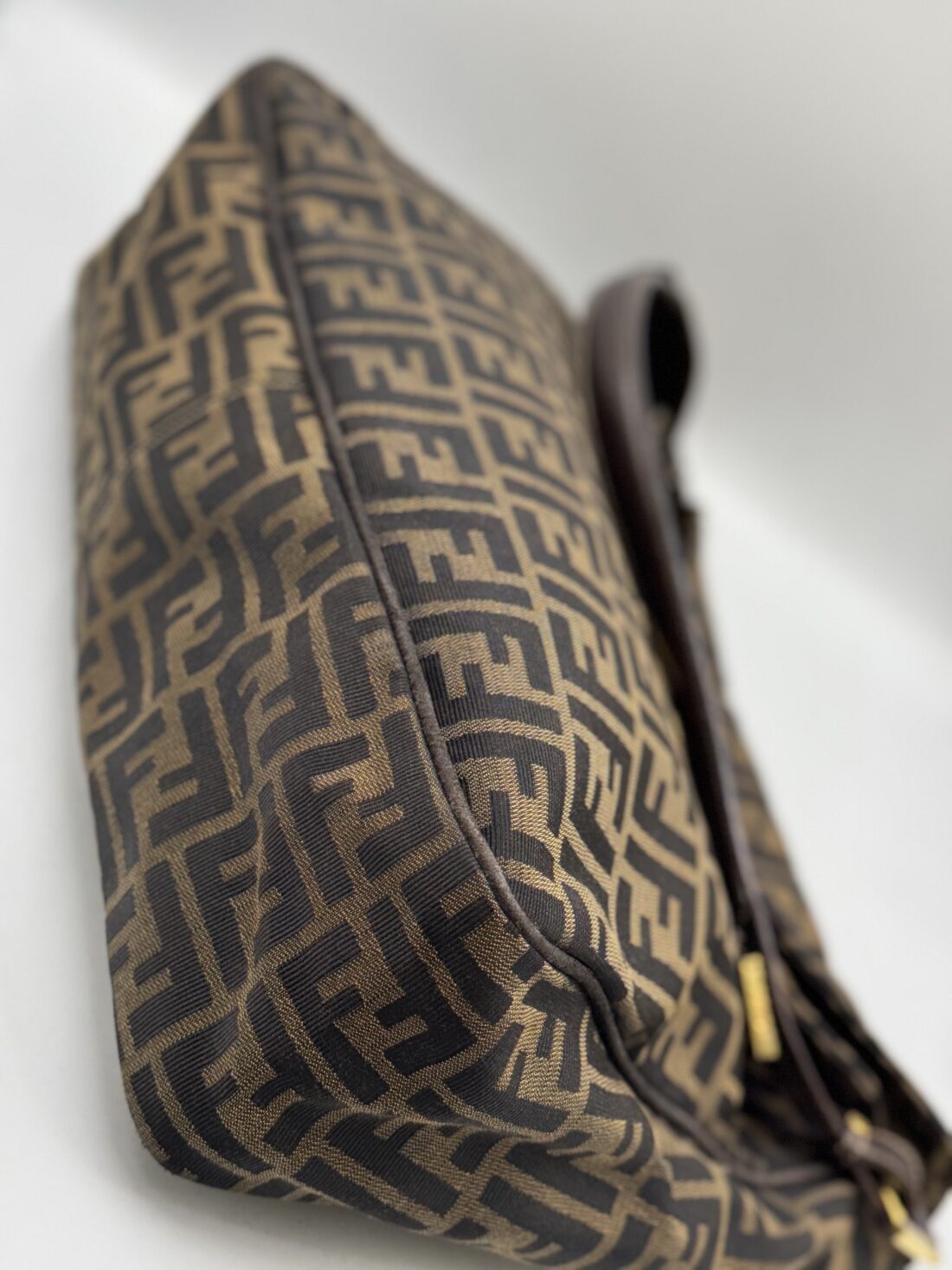 Fendi - Zucca Mamma Baguette Canvas & Leather Shoulder bag - Image 6