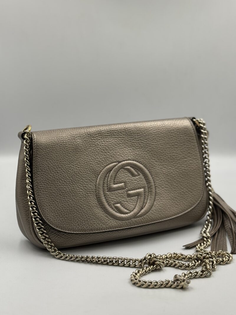 Gucci - Soho Leather Chain Shoulder Bag