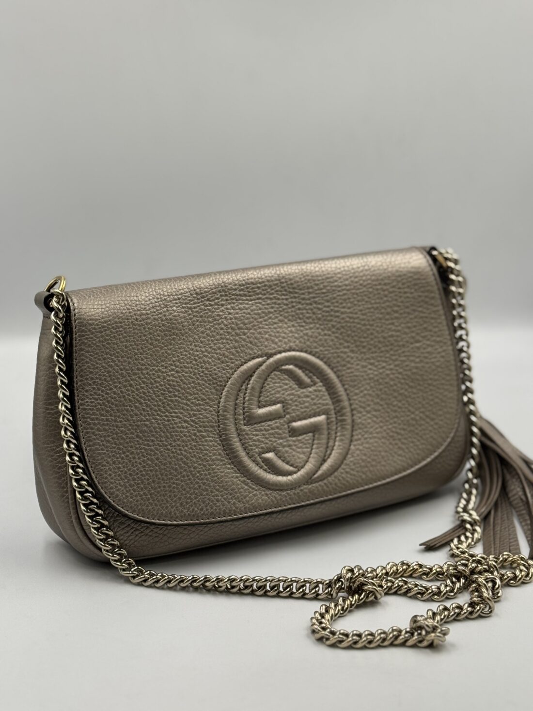 Gucci - Soho Leather Chain Shoulder Bag - Image 3