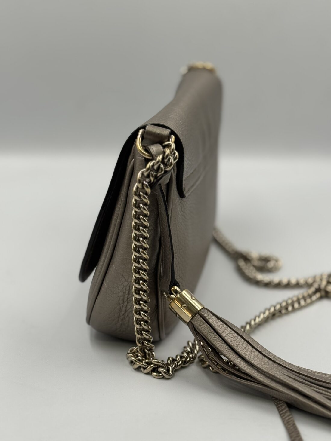 Gucci - Soho Leather Chain Shoulder Bag - Image 5
