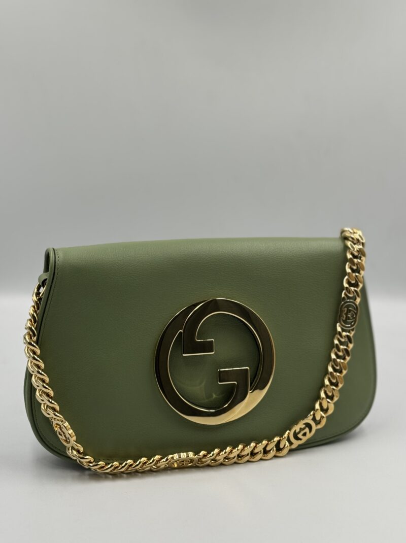 Gucci- Leather Blondie Shoulder Bag