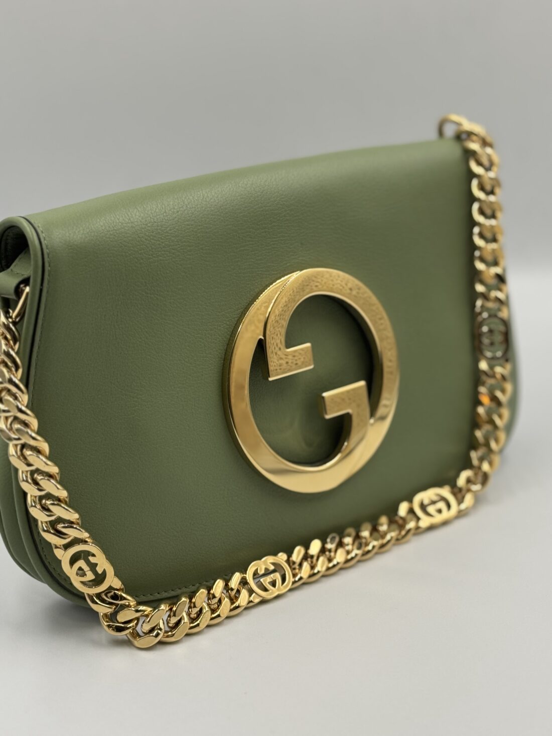 Gucci- Leather Blondie Shoulder Bag - Image 6