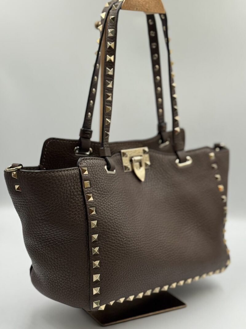 Valenino - Rock Studs leather 2 Way Handbag