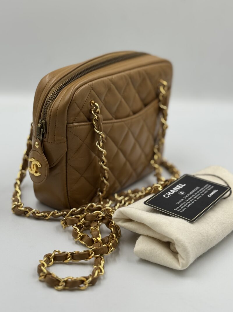 Chanel - Matelasse Lambskin Chain Shoulder Bag