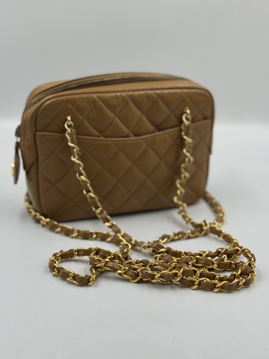 Chanel - Matelasse Lambskin Chain Shoulder Bag - Image 3
