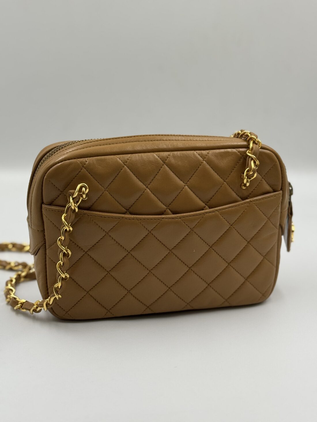Chanel - Matelasse Lambskin Chain Shoulder Bag - Image 4