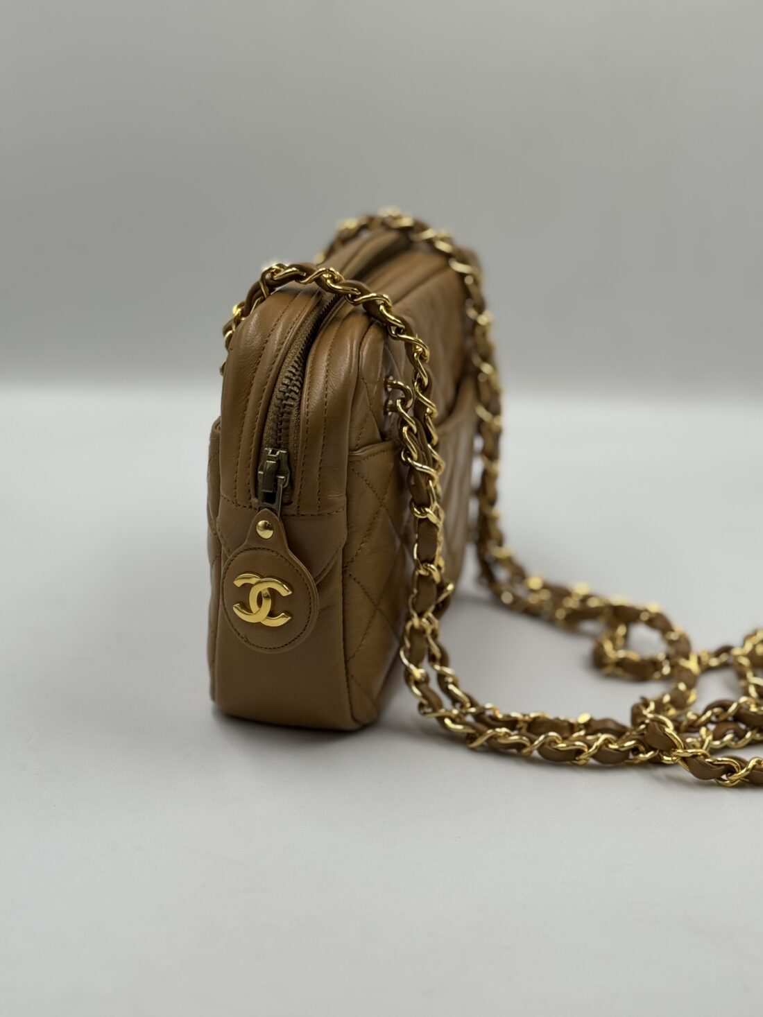 Chanel - Matelasse Lambskin Chain Shoulder Bag - Image 5