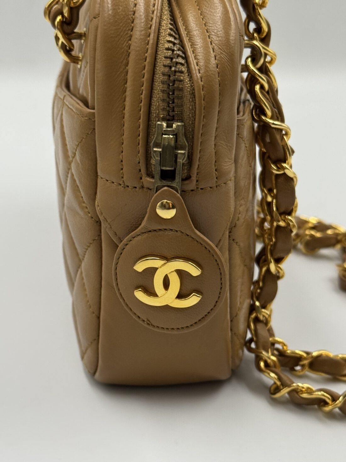 Chanel - Matelasse Lambskin Chain Shoulder Bag - Image 6
