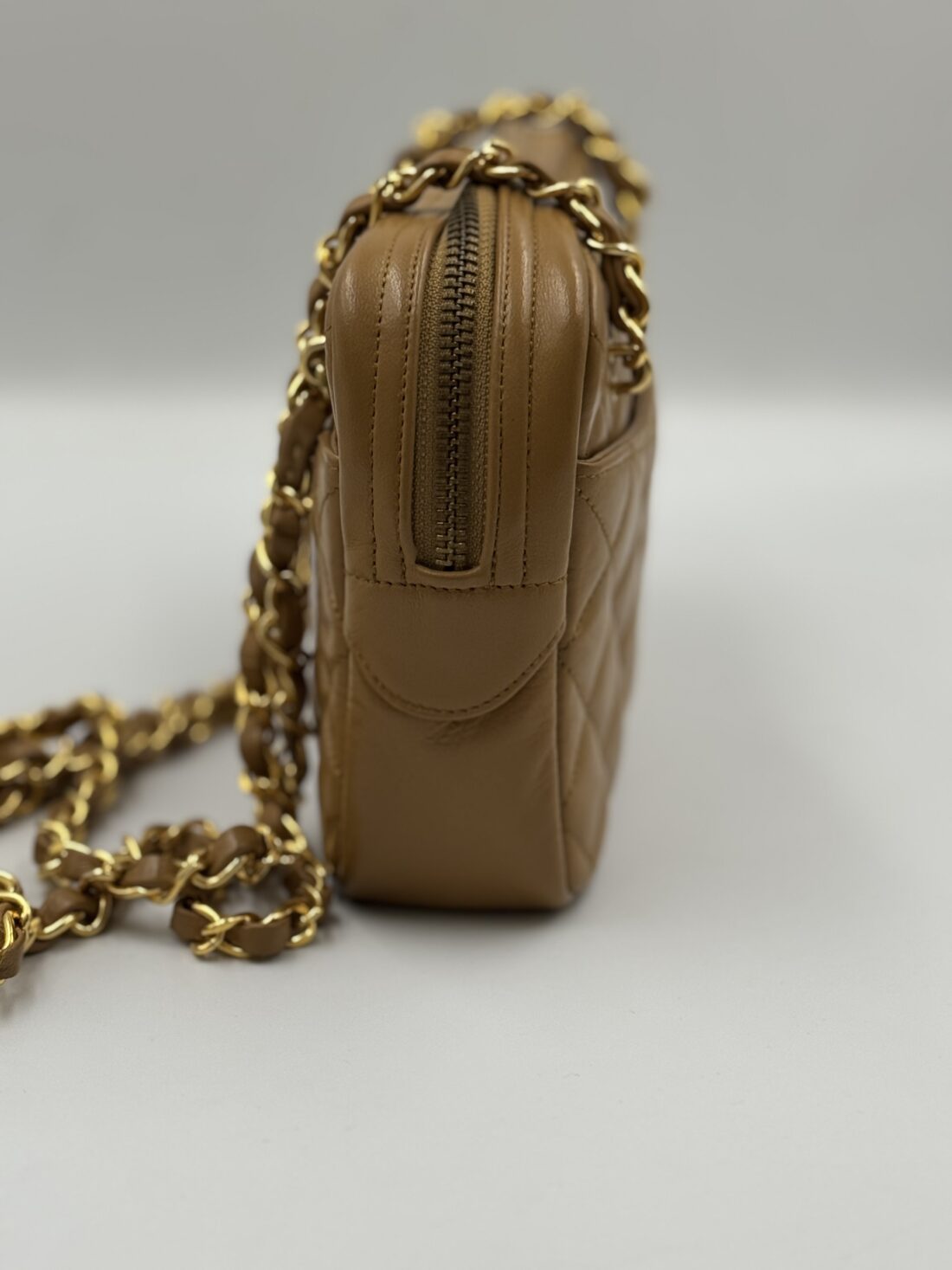 Chanel - Matelasse Lambskin Chain Shoulder Bag - Image 7