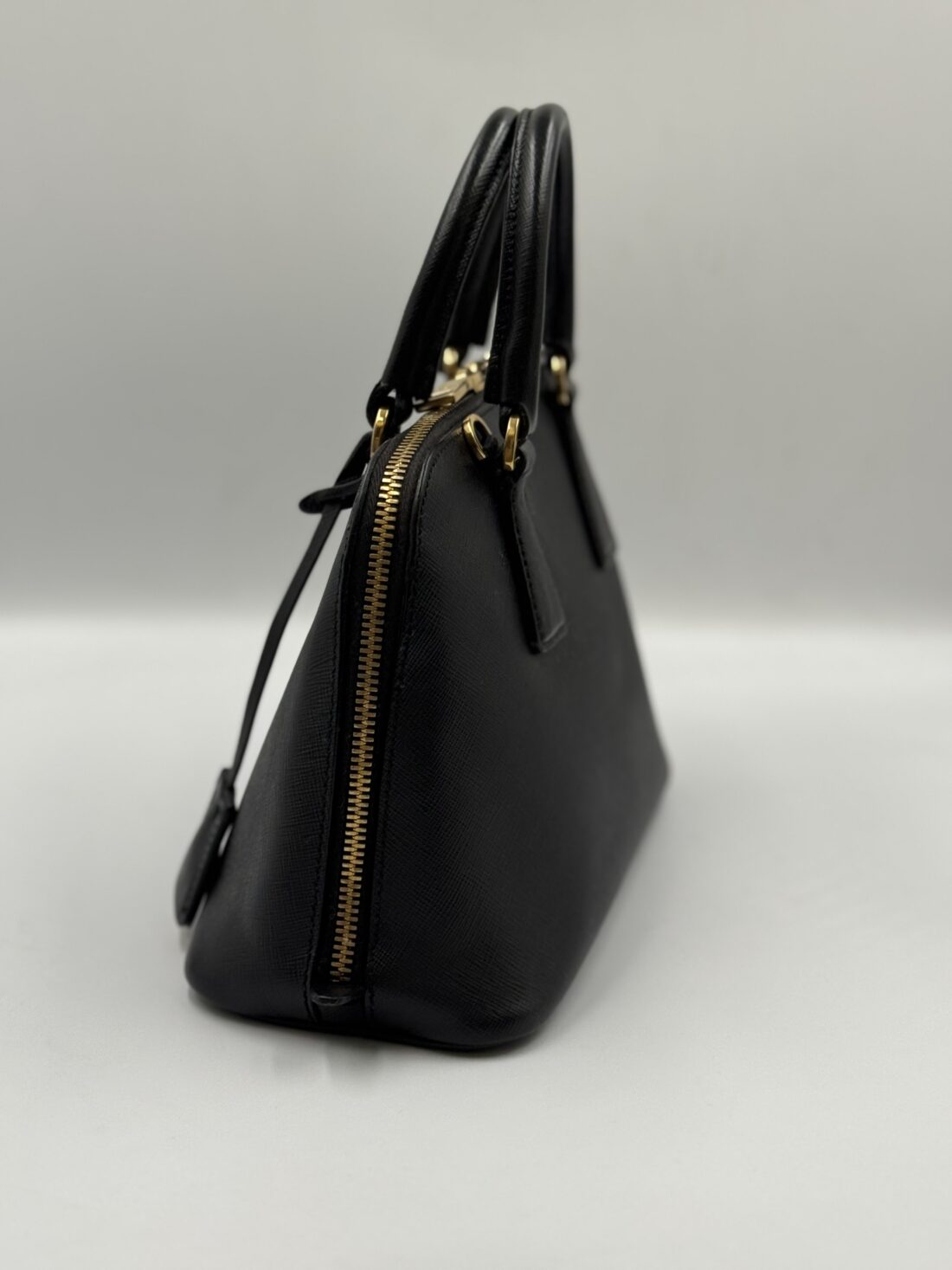 Prada - Saffiano Leather 2 Way Handbag - Image 6