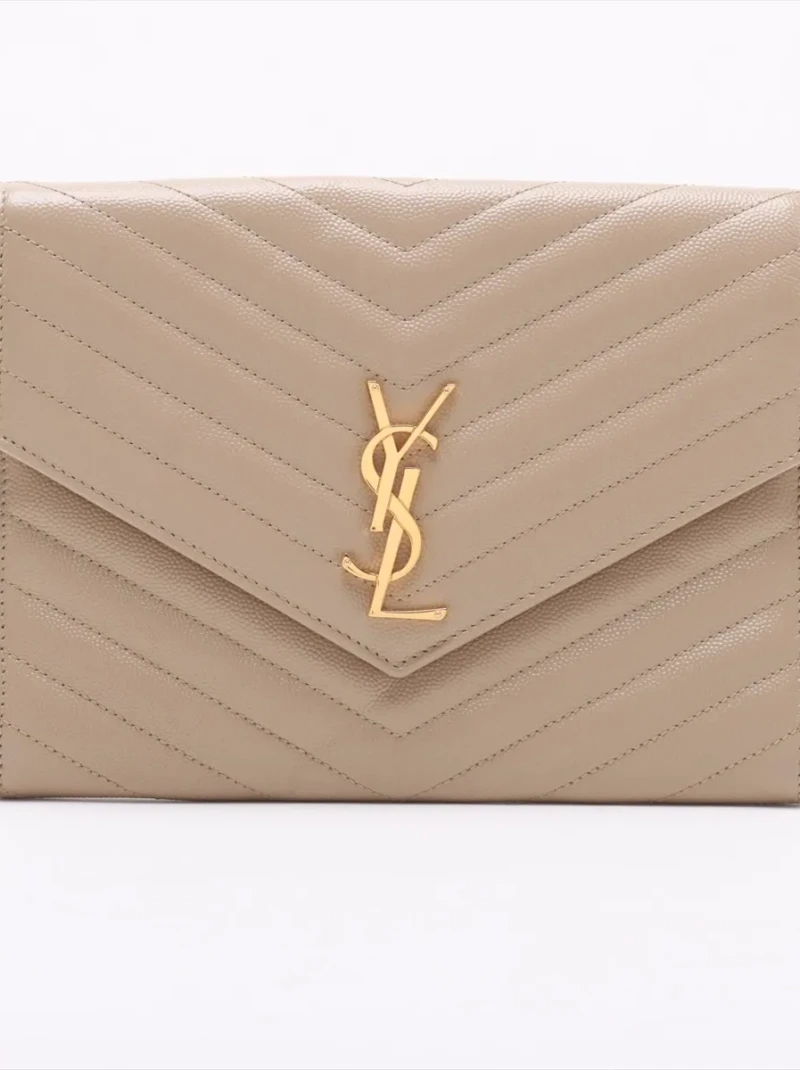 Saint Laurent - Leather Clutch Bag