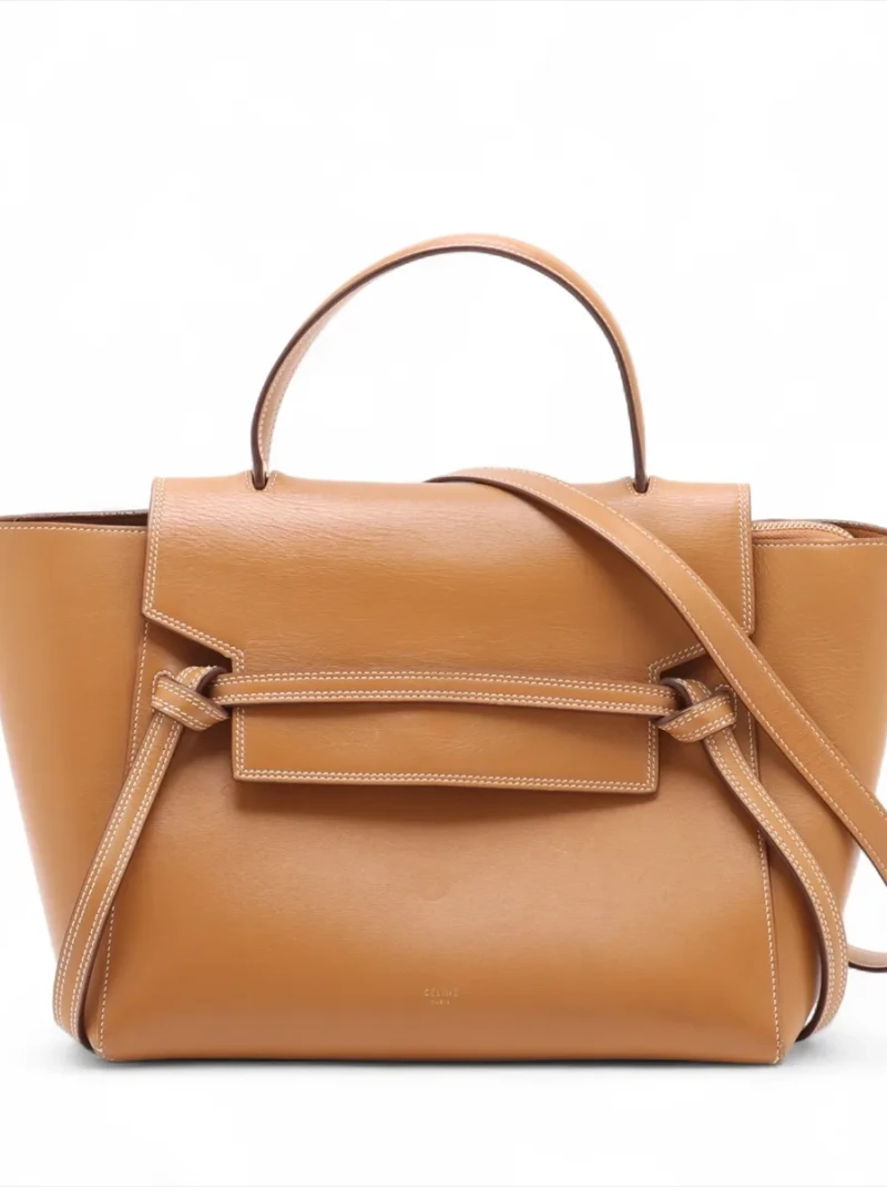 Celine - Bag Small Leather 2 Way Handbag