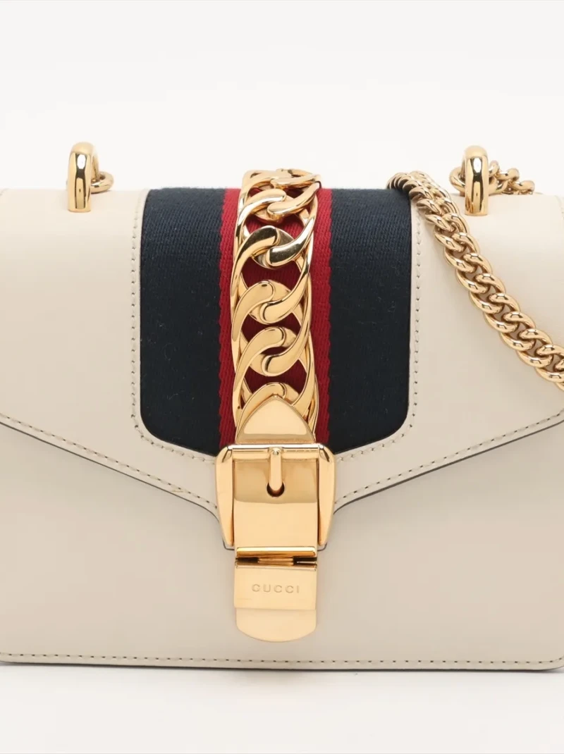 Gucci - Sylvie Leather Chain Shoulder Bag