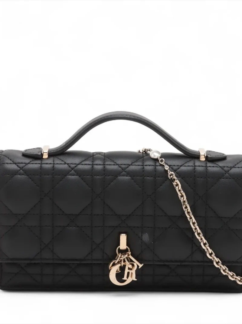 Dior - Cannage Leather 2 Way Shoulder Bag