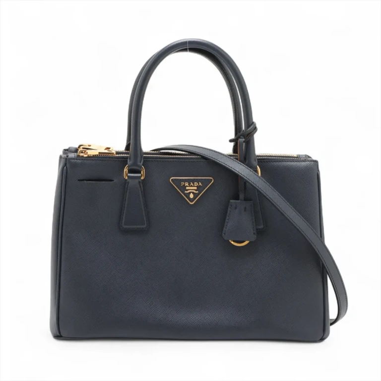 Prada - Saffiano Lux Galeria Leather 2 Way Handbag