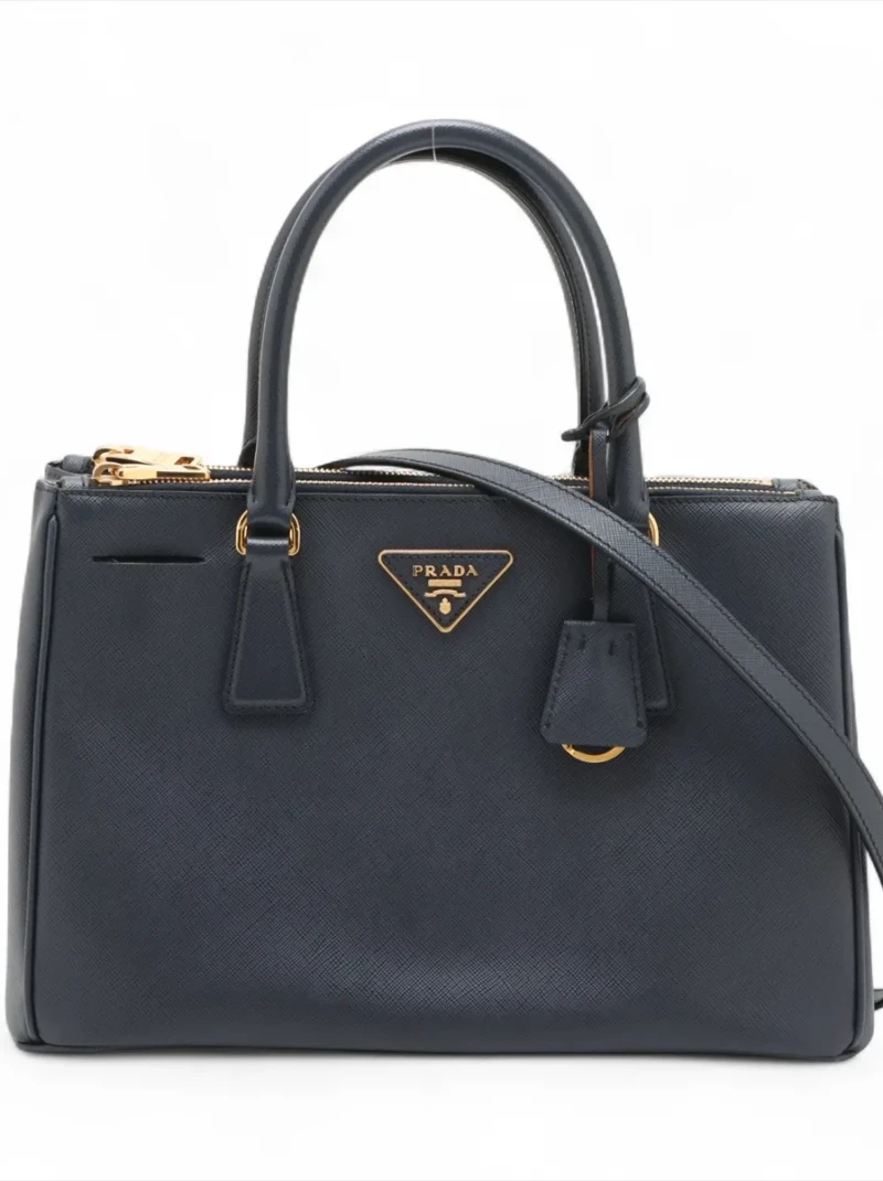Prada - Saffiano Lux Galeria Leather 2 Way Handbag