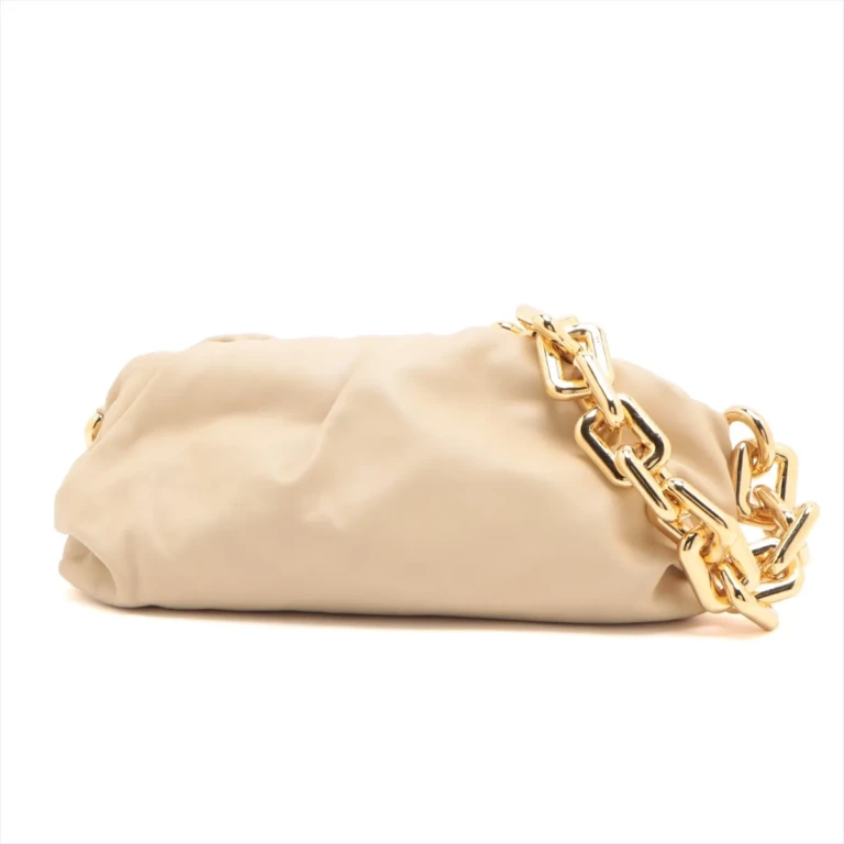Bottega Veneta - The chain pouch Leather Chain Shoulder Bag